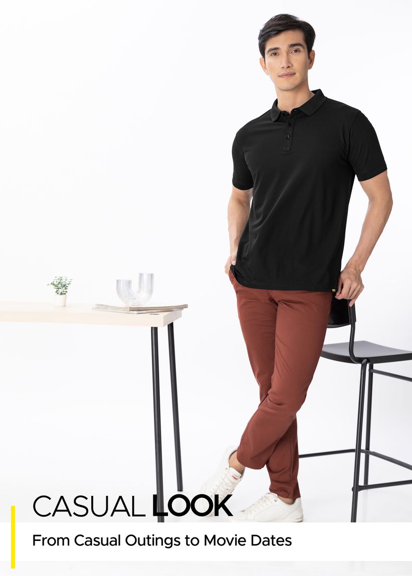 Brown Chino on Sale price at Zellbury 3007
