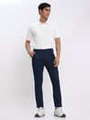 White Polo T-shirt with Midnight Blue Chinos: Pack of 2