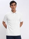 White Polo T-shirt with Midnight Blue Chinos: Pack of 2