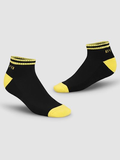 Yellow Striped Unisex Socks