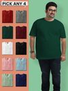 Buy plus size t shirts for men in combo online at beyoung, 