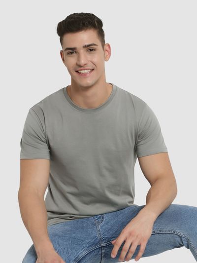 trendy mens solid t shirts for men online, 