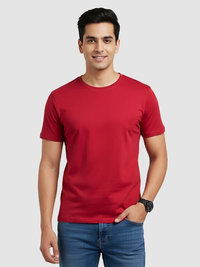Red Plain T-shirt 2.0 basic plain t shirts,