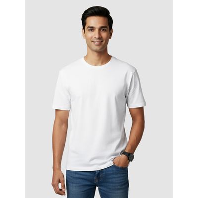 White Plain T-shirt 2.0 Buy Men's plain t-shirt online in India at beyoung,