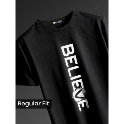 Believe Half Sleeve T-shirt for Men, 