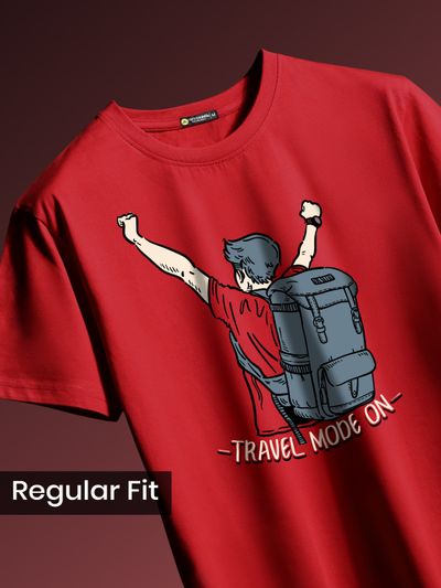 Travel Mode On T-shirts for Men