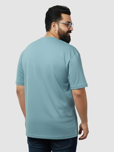 Plain Dream Blue Plus Size T-Shirt 2.0 Plain Dream Blue Plus Size T-Shirt