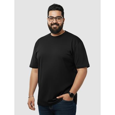 Plain Black Plus Size T-Shirt 2.0 Plain Black Plus Size T-Shirt