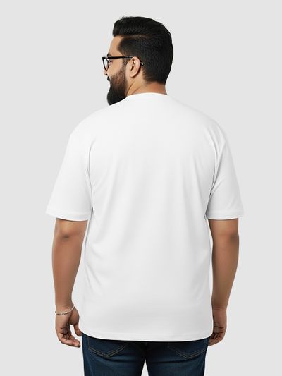 Plain White Plus Size T-shirt 2.0 Plain White Plus Size T-shirt