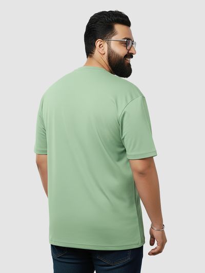 Plain Seafoam Green Plus Size T-Shirt 2.0 Buy XXXL T-shirts Online