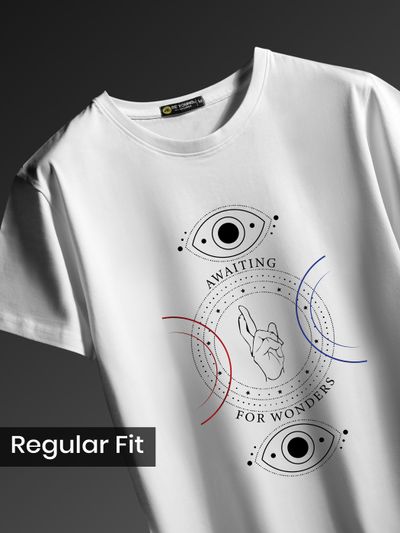 Awaiting For Wonders Printed T-shirt for Men Awaiting For Wonders Printed T-shirt for Men