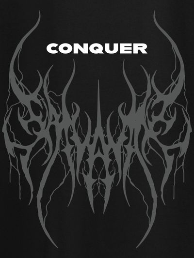 Conquer Printed T-shirt for Men Conquer Printed T-shirt for Men