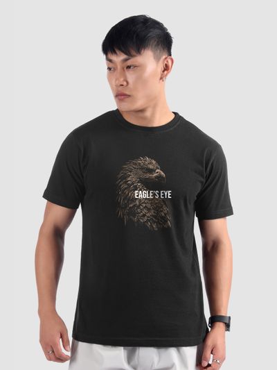 Eagles Eye Printed T-shirt for Men Eagle?s Eye Printed T-shirt for Men