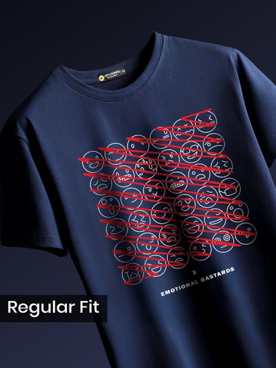 Emojis Printed T-shirt for Men Emojis Printed T-shirt for Men
