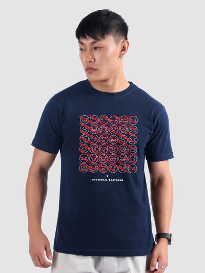 Emojis Printed T-shirt for Men Emojis Printed T-shirt for Men