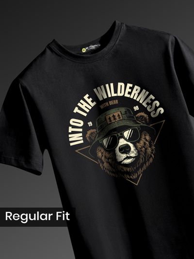 Into The Wilderness Printed T-shirt for Men Into The Wilderness Printed T-shirt for Men