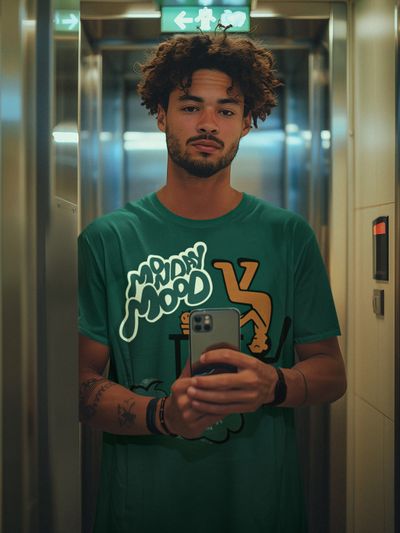 Monday Moody Printed T-shirt Monday Moody Printed T-shirt