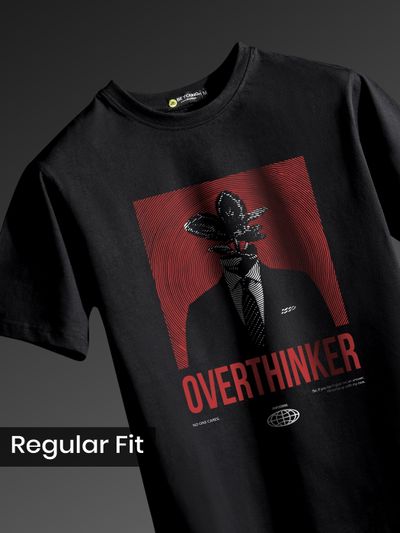 Overthinker Printed T-shirt for Men
