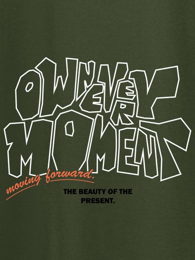 Own Every Moment Printed T-shirt for Men Own Every Moment Printed T-shirt for Men