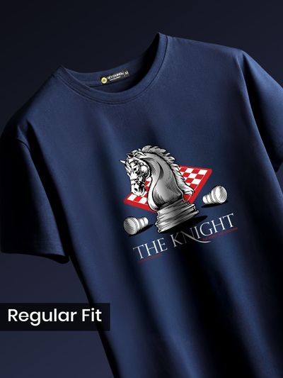 The Knight Printed T-shirt for Men The Knight Printed T-shirt for Men