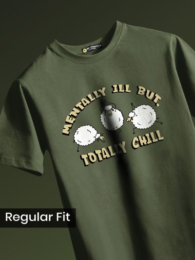 Totally Chill Printed T-shirt for Men Totally Chill Printed T-shirt for Men