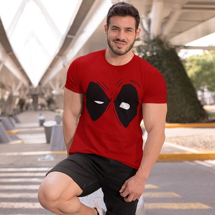 Buy Deadpool Eye T-shirt for Men Online 