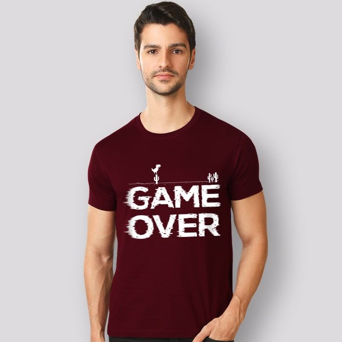 Game over man t shirt Clearance
