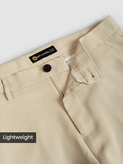 Beige Japanese Fit Pants Beige Japanese Fit Pants