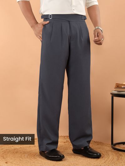 Charcoal Grey Lycra Gurkha Pants Charcoal Grey Lycra Gurkha Pants