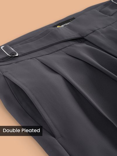 Charcoal Grey Lycra Gurkha Pants Charcoal Grey Lycra Gurkha Pants