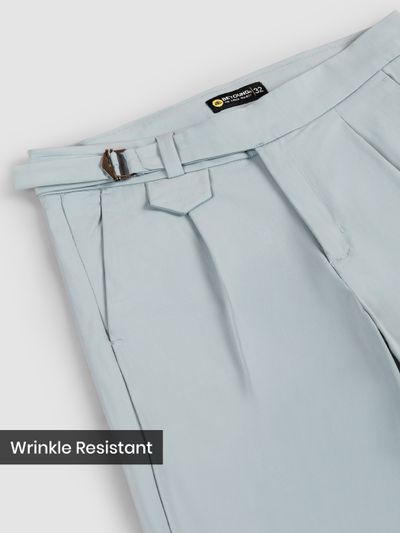 Light Grey Stretch Gurkha Pants Light Grey Stretch Gurkha Pants