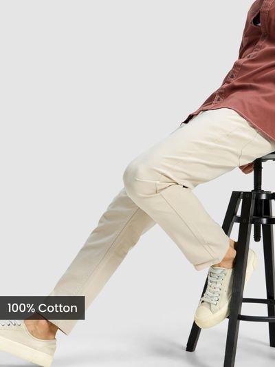 Off White Regular-fit Trousers Off White Regular-fit Chinos for men
