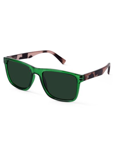 Shop Auralite Printed Polarized Square Sunglasses