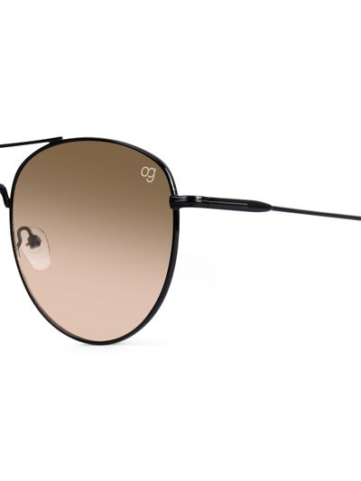 Buy Oxblood Green Aviator Sunglasses