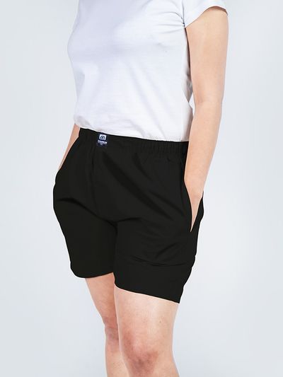 Plain Black Women Boxer Plain Black Women Boxer