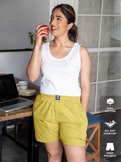Women's boxers on sale plus size