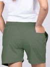 Plain Sage Green Women Boxer