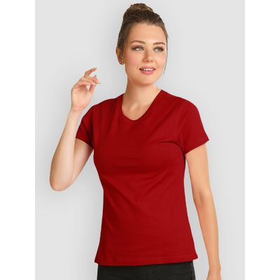 solid tees for women, 