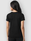 Womens Plain T-shirts Combo Black And Bottle Green