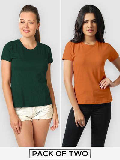 Buy Plain T-Shirts for Girls Online