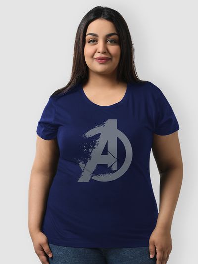 Women's plus size avengers shirt discount