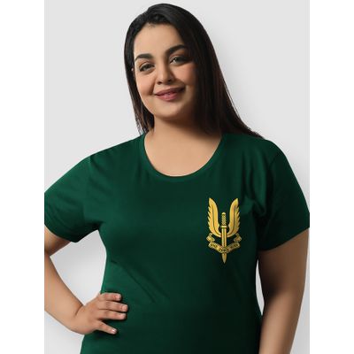 Balidaan Badge womens plus size t shirts