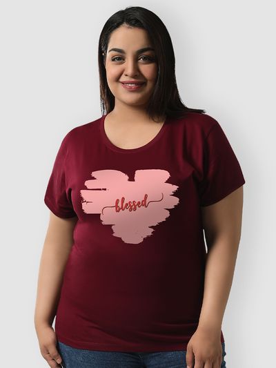 Blessed Women Plus Size T-shirt, 