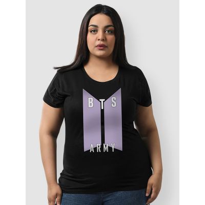 BTS Army Women Plus Size T-shirt BTS Army Plus Size Women T-shirt