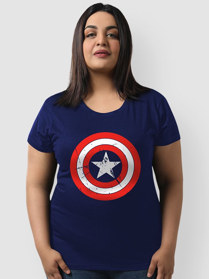 Plus size womens superhero shirts outlet