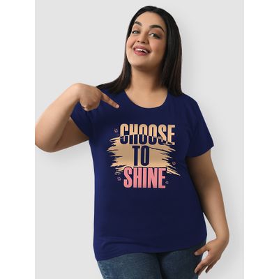 Choose to Shine Women Plus Size T-shirt Choose to Shine Women Plus Size T-shirt