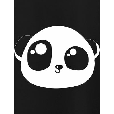 Cute Panda Women's Plus Size T-shirt Classy 3xl tops for ladies -