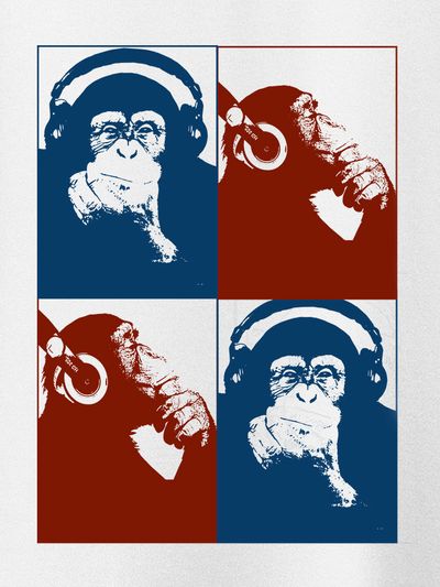 DJ Monkey Women Plus Size T-shirt DJ Monkey Women Plus Size T-shirt