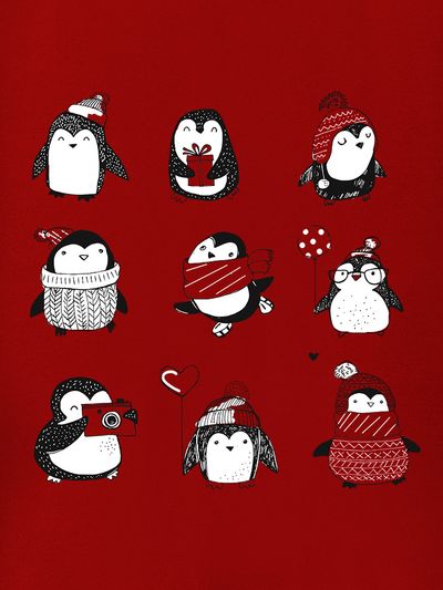 Holiday Penguin Women Plus Size T-shirt Best 3xl womens size -