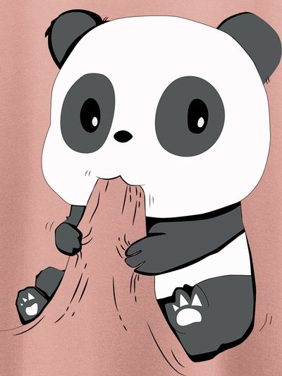 Hungry Panda Women's Plus Size T-shirt